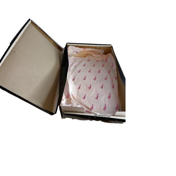 Vintage Candies Denim Twist Navy Indigo Boots Size 6.5 Box READ - Picture 8 of 16